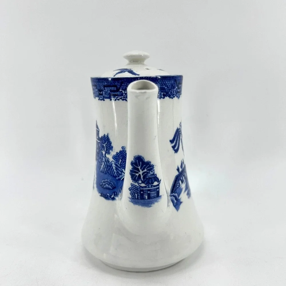 Blue Willow woodsware blue